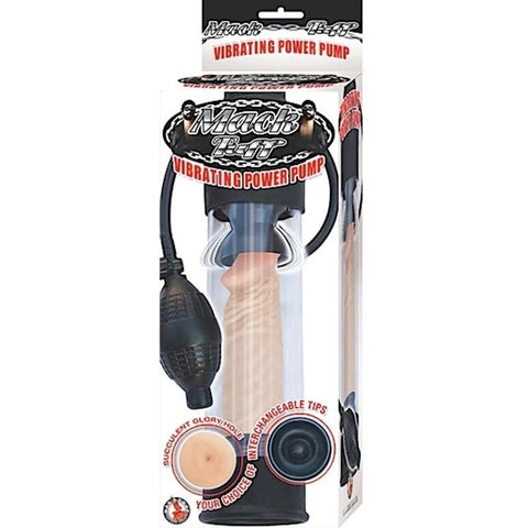 Mack Tuff Vibrating Silicone Pleasure Cone - Intense Sensations - Pumps, Extenders and Sleeves