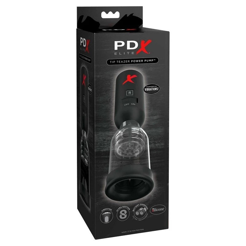 PDX Elite Tip Teazer Power Male Penis Pump Pumps, Extenders and Sleeves
