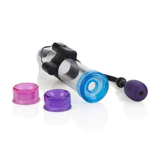 CalExotics Vibrating Big Mans Male Penis Pump - Pumps, Extenders and Sleeves