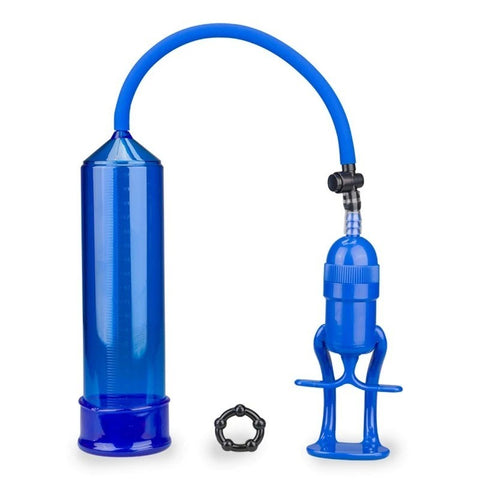 Maximizer Worx Limited Edition Pleasure Pro Pump Blue - Pumps, Extenders and Sleeves