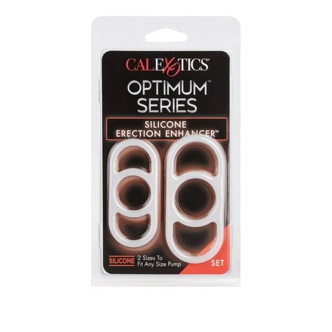 CalExotics Optimum Series Silicone Erection Enhancer Set - Pumps, Extenders and Sleeves