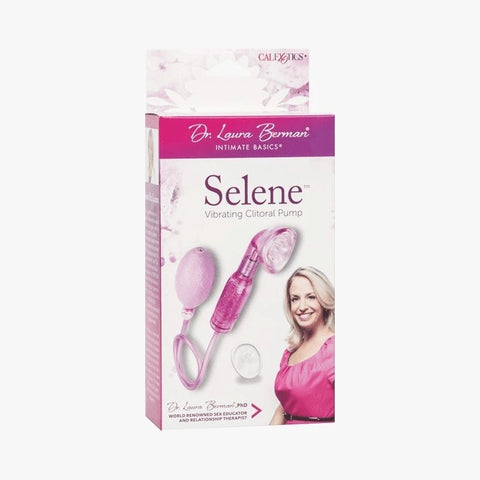 Dr. Laura Berman Selene Vibrating Clitoral Pump - Pumps, Extenders and Sleeves