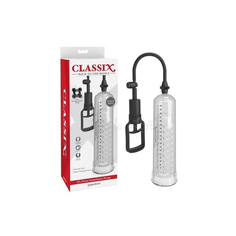 Pipedream Classix XL Male Penis Stimulation Pump Pumps, Extenders and Sleeves