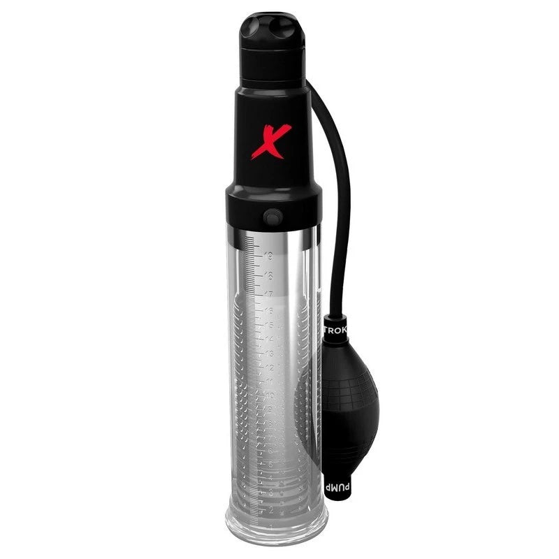 PDX Elite Suck-N-Pump Vibrating Male Stroker Pumps, Extenders and Sleeves