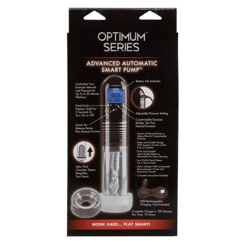 Optimum Series Advanced Automatic Smart Penis Pump - Pumps, Extenders and Sleeves