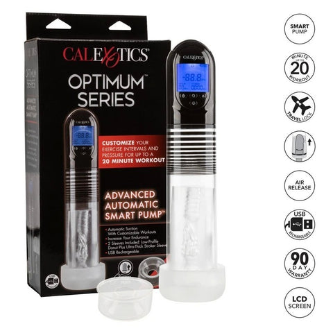 Optimum Series Advanced Automatic Smart Penis Pump - Pumps, Extenders and Sleeves