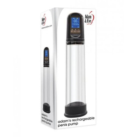 Adam's Smart Rechargeable Penis Pump - Enhance Pleasure - Pumps, Extenders and Sleeves