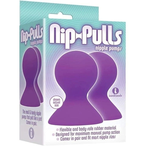 The 9'S Nip-Pulls Nipple Pumps - Breast and Nipple Toys