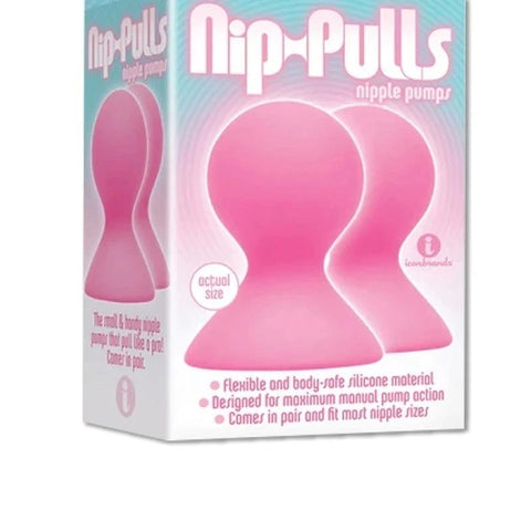 The 9'S Nip-Pulls Nipple Pumps - Breast and Nipple Toys