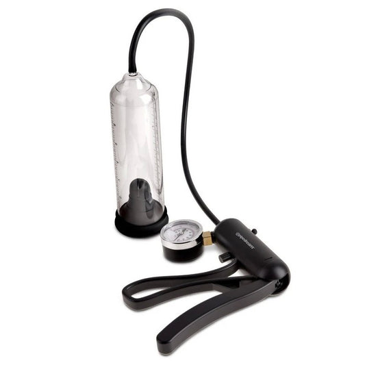 Pipedream Pump Worx Pro-Gauge Power Penis Pump - Pumps, Extenders and Sleeves