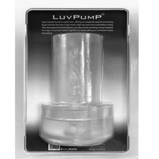 LuvPump Magic Dual-Pleasure Silicone Pump & Stroker - Masturbators and Strokers