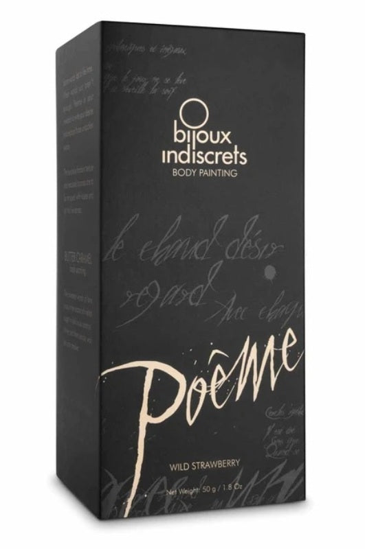 Bijoux Indiscrets Poeme - Edible Aromatic Sensual Body Paint Sex Pheromones and Perfumes