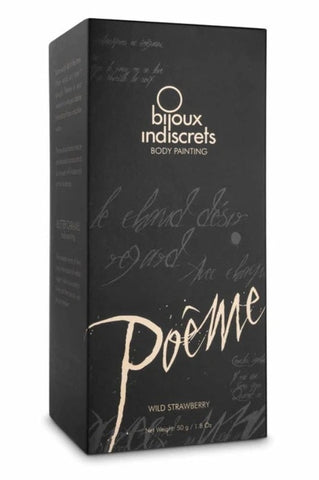Bijoux Indiscrets Poeme - Edible Aromatic Sensual Body Paint - Sex Pheromones and Perfumes