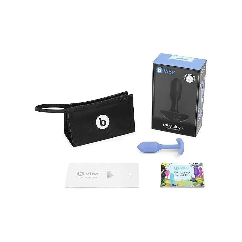 B-Vibe Snug Plug 1 - Compact and Playful Delight Anal Vibrators