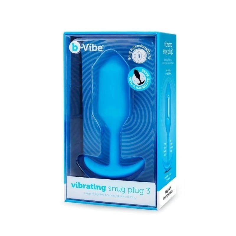 B-Vibe Weighted Vibrating Anal Plug - Premium Silicone Comfort Anal Vibrators
