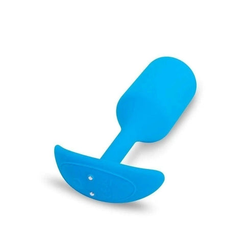 B-Vibe Weighted Vibrating Anal Plug - Premium Silicone Comfort - Anal Vibrators