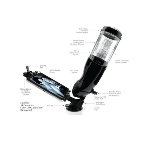 Pipedream Extreme Toyz Mega-Bator Ass Masturbator - Masturbators and Strokers