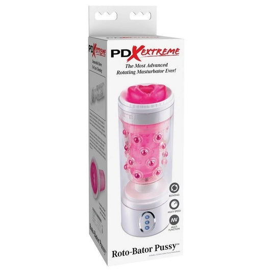 Pipedream Extreme Roto-Bator Vibrating Male Stroker - Masturbators and Strokers