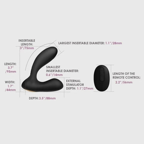 Svakom Vick Prostate and Perineum Massager - Prostate Toys