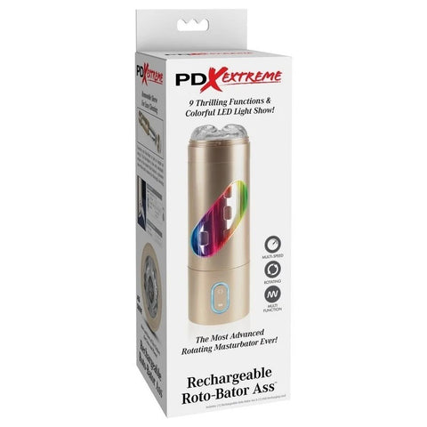 Pipedream Extreme Rechargeable Roto-Bator Mouth Stroker - Masturbators and Strokers