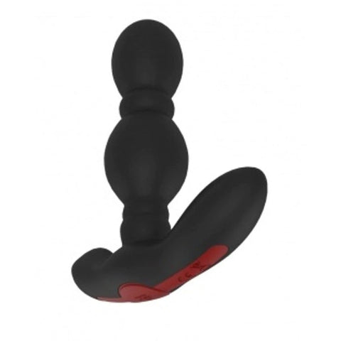 Figo Vibrating Butt Plug Black - Butt Plugs