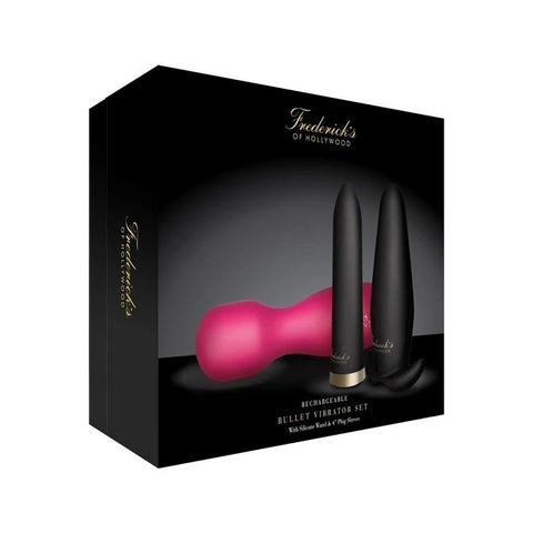 Fredricks Of Hollywood Rechargable Bullet Vibrator Set - Sex Kits