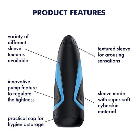 Satisfyer Men One Adjustable Mens Masturbator - Masturbators and Strokers