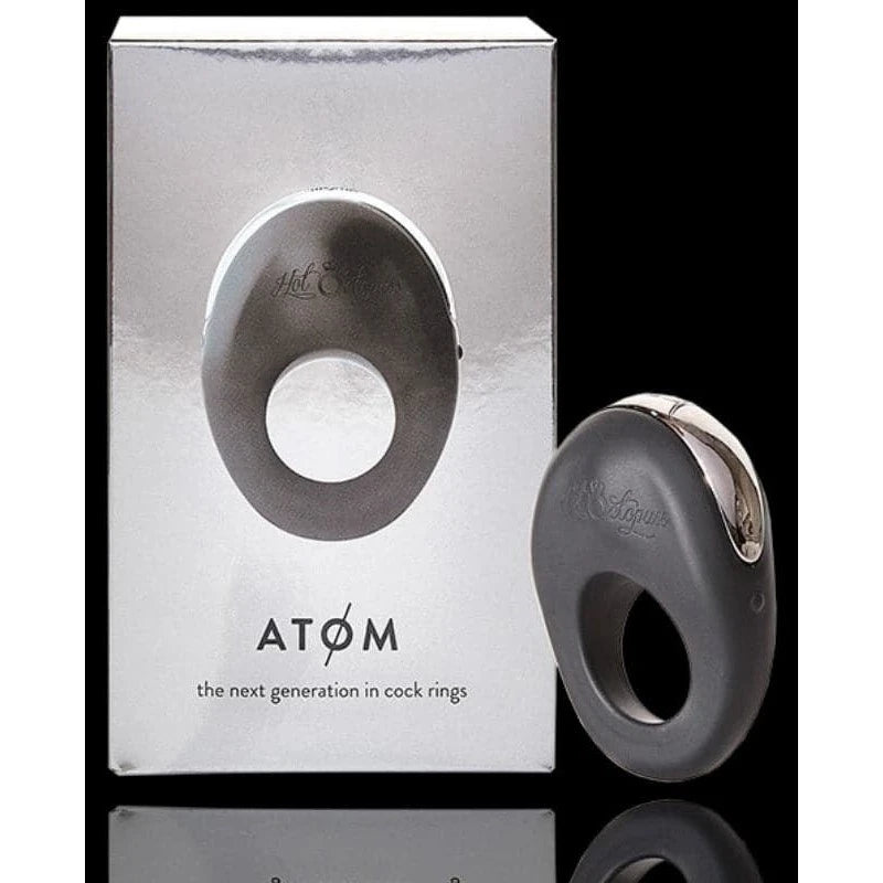 Dual-Motor Vibrating Pleasure Ring - The Atom Vibrating Cock Rings