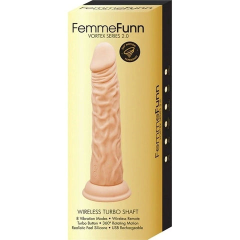 FemmeFunn Vortex Series 2.0 Wireless Turbo Shaft - Masturbators and Strokers