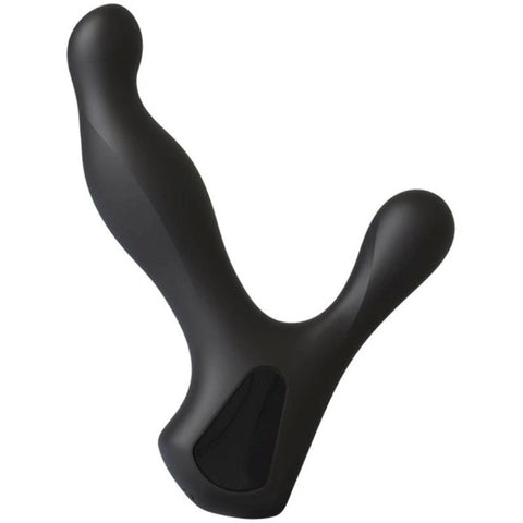 Ultimate Rim Job Silicone Prostate Massager with Rotating Ridges - Prostate Toys