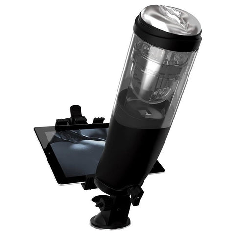 PDX Elite Deluxe Mega Bator Vibrating Male Masturbator - Masturbators and Strokers