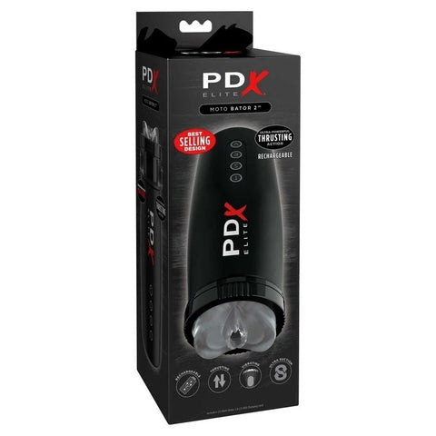 PDX Elite Motobator 2 Vibrating Male Masturbator - Masturbators and Strokers