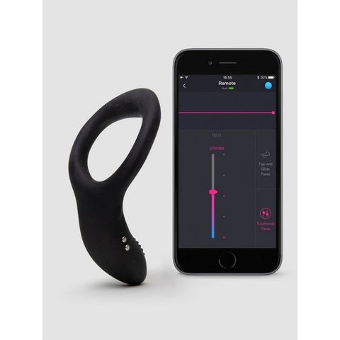 Lovense Diamo Remote Controlled Vibrating Cock Ring - Cock Rings