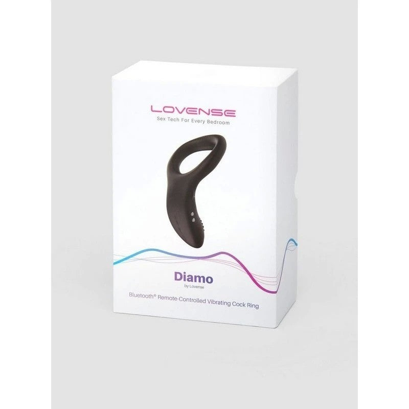 Lovense Diamo Remote Controlled Vibrating Cock Ring Cock Rings