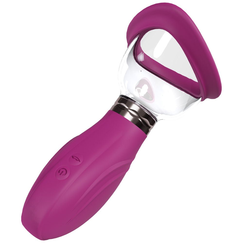 Shots Toys PUMPED Delightful Auto USB Rechargeable Ladies Pump Pink Pussy And Clit Toys