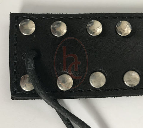 Puppy Cage Leather Hand Paddle - Paddles And Slappers