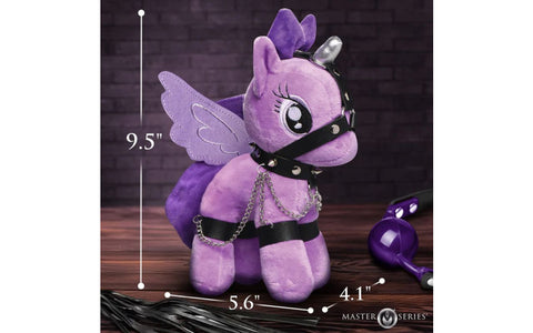 XR Brands Raven Plum Bondage Play Sex Pony - Party Gifts and Novelties