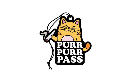 Wood Rocket Purr Purr Pass Air Freshener
