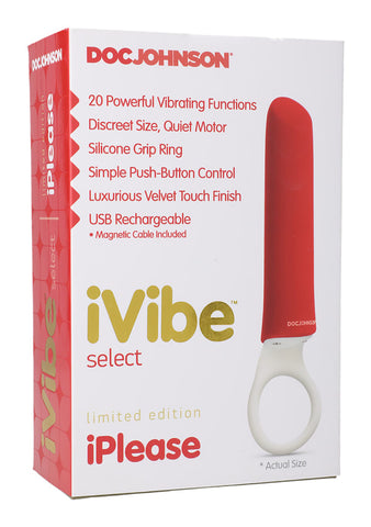 Doc Johnson iVibe Select iPlease Limited Edition Bullet Vibe - Bullet Vibrators