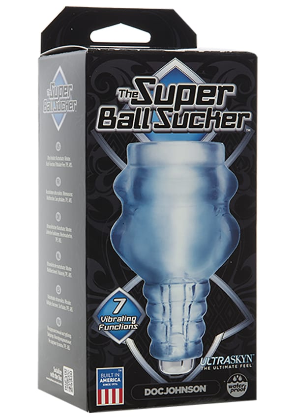 Doc Johnson The Super Ball Sucker Ultraskyn Mens Stroker Fleshlight Male Masturbators