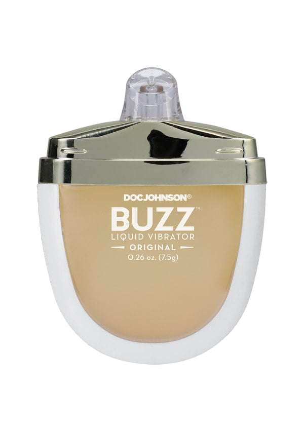 Doc Johnson Buzz Original Liquid Vibrator Clitoral Gel Water Based Lubes