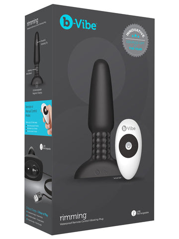 b-Vibe USB Rechargeable Rimming Plug - Butt Plugs