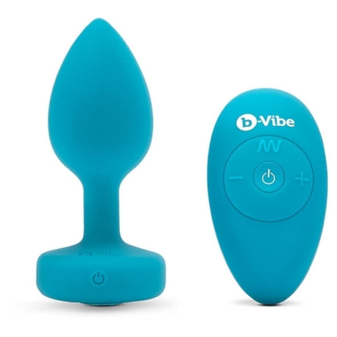 b-Vibe Vibrating Jewels Remote Control Plug S/M - Butt Plugs