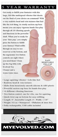 Evolved Big Shot - Unleash Fantasies, Enhance Ecstasy - Vibrating Dildos