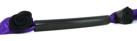Doc Johnson Black Rose Forbidden Flower BDSM Mouth Bit - Bondage Gags and Bits