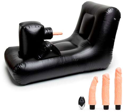 Dark Magic Inflatable Bed with Thruster - Sex Machines