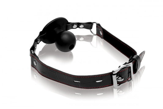Devour Locking Feeding Gag - Bondage Gags and Bits