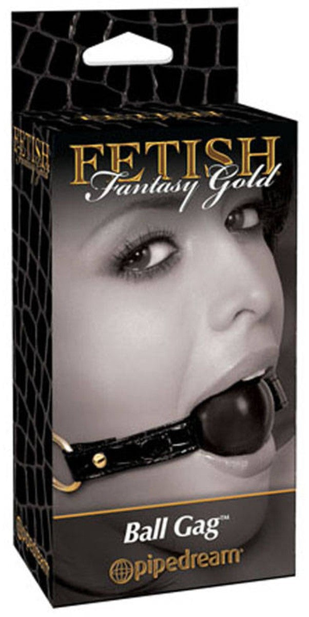 Fetish Fantasy Gold Ball Gag Bondage Gags and Bits