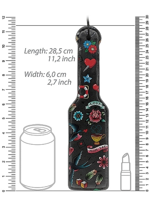 OUCH! Printed Paddle - Old School - Paddles And Slappers