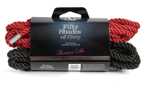Restrain Me Bondage Rope Twin Pack - Cuffs and Restraints